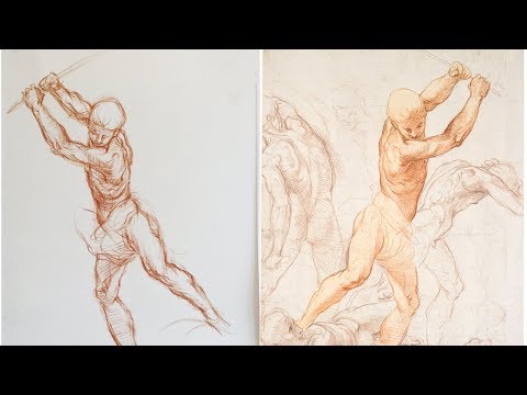 How To Draw A Renaissance Landscape?