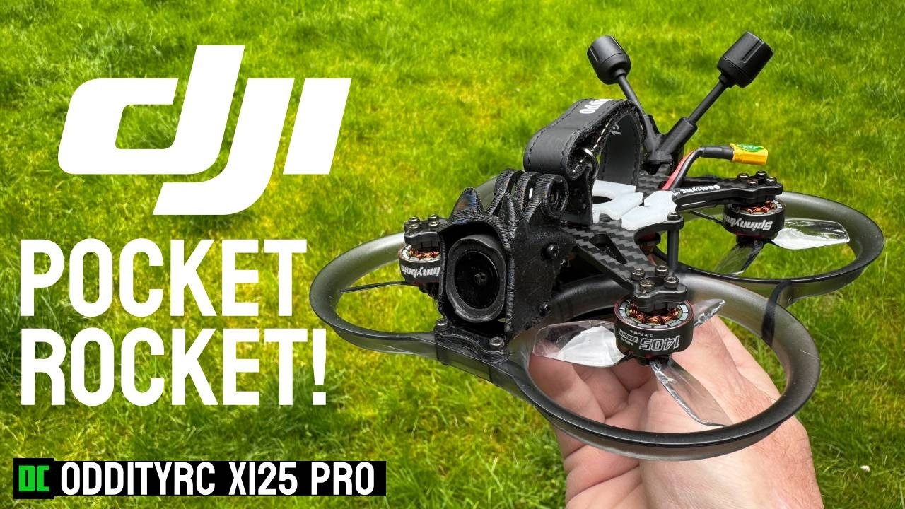 DJI POCKET ROCKET!!! - OddityRC X125 Pro 6S Cinewhoop! 🔥 - YouTube