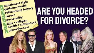 How To Predict Divorce With 94% Accuracy, Scientifically