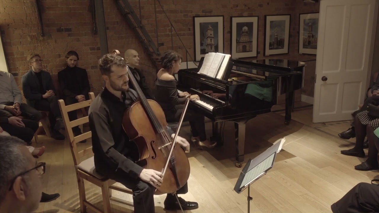 Schubert-Nicholas Sonata in B Flat Major for Cello and Piano, D.960. Mvt III