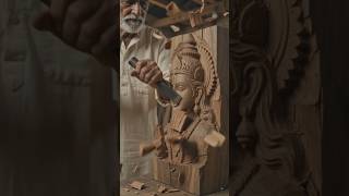 Dada Ji Ne Lakdi Se Banayi Divya Shri Ram Murti 😲 | Amazing Wood Carving Art | Jai Shri Ram 🚩"