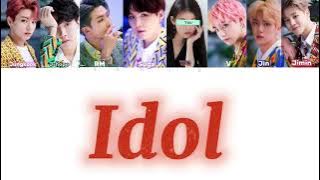 IDOL BTS | karaoke | you as a member | You sing 🎶|