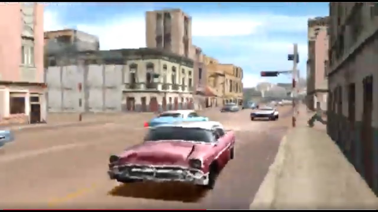 High-speed police chase in Havana, Cuba, Driver 2 - Part 4