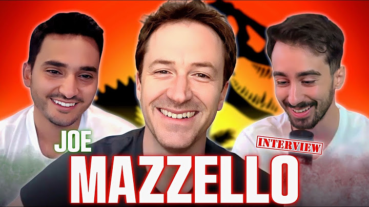 From Jurassic to Italy: A Sit-Down with Joe Mazzello