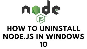 How to Uninstall Node.js in Windows 2022