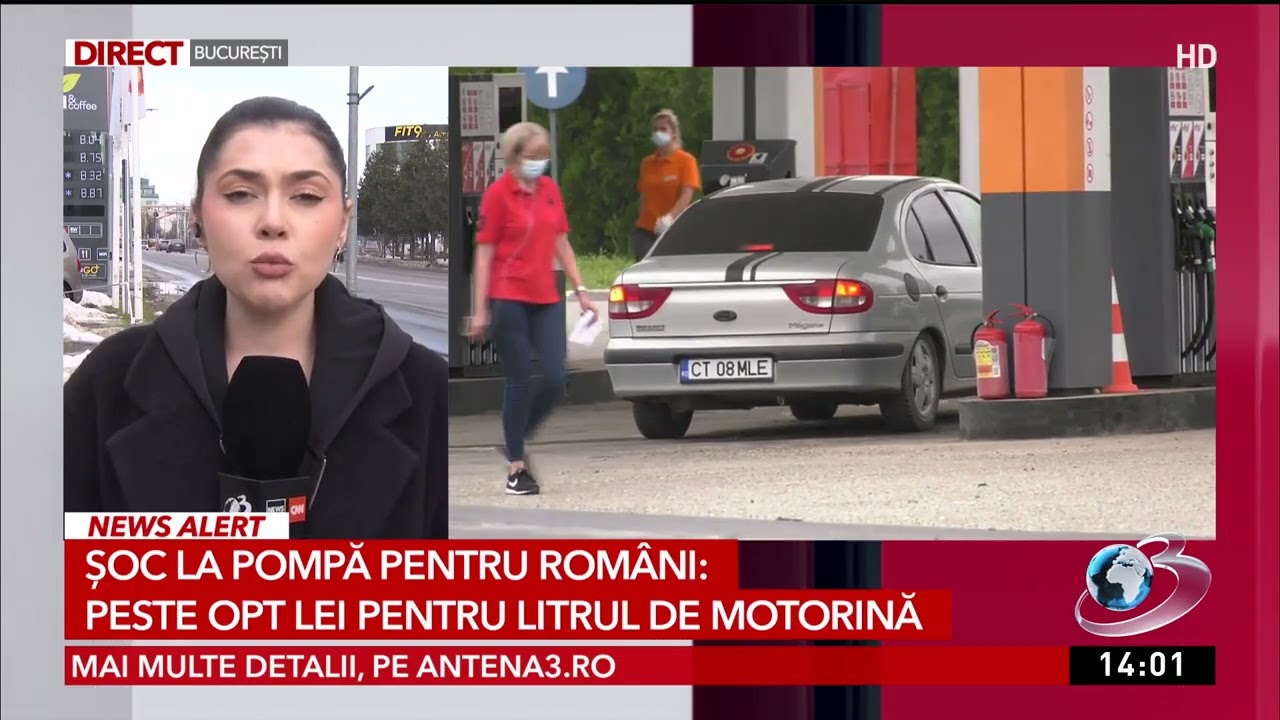 Benzina a trecut de pragul de 8 lei pe litru. Urmează scumpiri în lanț