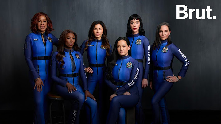 🔴 DIRECT -  Suivez le vol spatial de Blue Origin avec Katy Perry et un équipage 100 % féminin