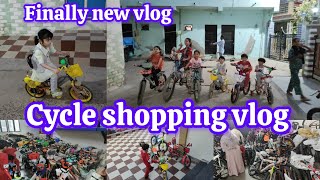Finally I m back to vlogging 🤗 cycle shopping vlog || daily routine || full Masti vlog|| #vlog