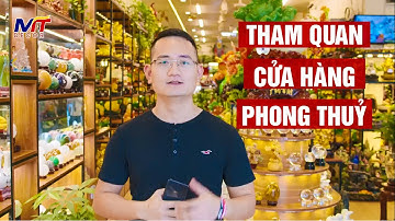 247 - Thăm quan 1 vòng cửa hàng phong thuỷ Minh Tuấn I Vật phẩm phong thuỷ Bắc Giang.