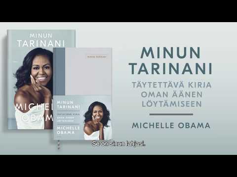 Michelle Obama: Minun tarinani - Täytettävä kirja oman äänen löytämiseen Trailer 15 sek