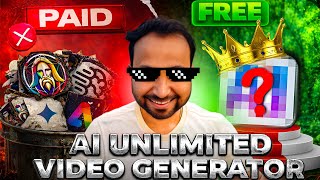 First time on YouTube 😱 | Unlimited AI Video Generator Free 2026 | Free AI Unlimited #trending screenshot 4
