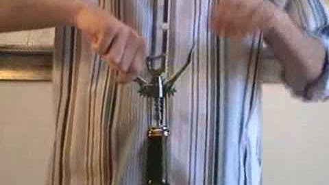 How to use a Winged Corkscrew