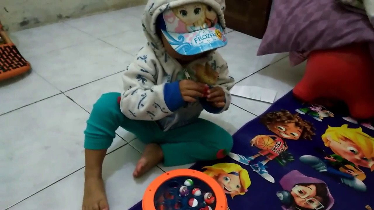 Harumi Play Fishing Fish kid toy with light got fish