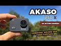 AKASO V50X 4K ACTION CAM - UNBOXING, REVIEW & SAMPLE FOOTAGE