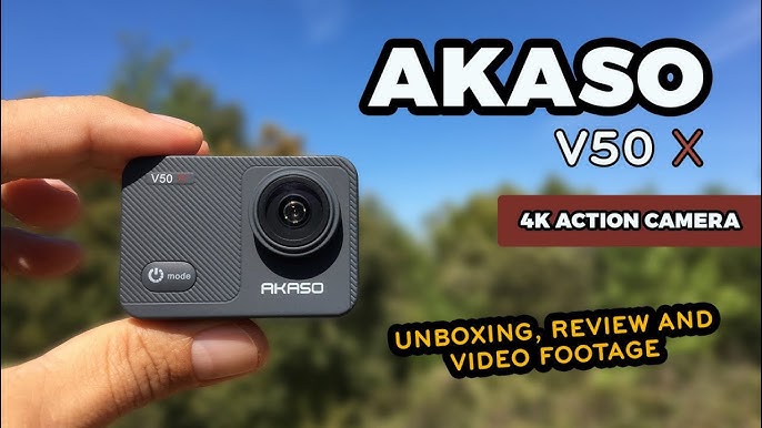 AKASO V50X Native 4K30fps WiFi Action Camera with EIS Touch Screen