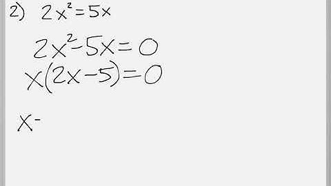 Math 119 : 6.5 #2 (Intermediate Algebra Tutorial : Polynomial Equations)