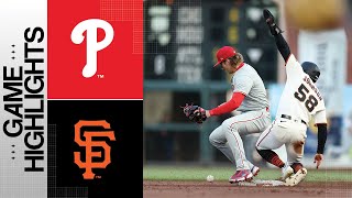 Phillies vs. Giants Game Highlights (5/15/23) | MLB Highlights