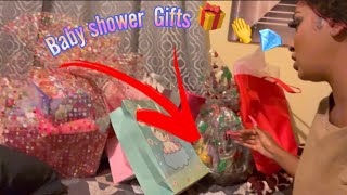 Opening my baby shower gifts\/Deeofficial