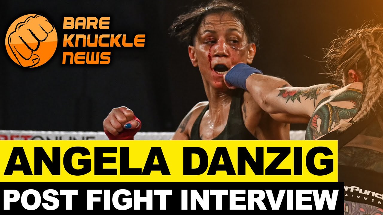 Angela Danzig  Fight Of The Night ~ BKFC Fight Night NY 2 ~ Bare Knuckle News