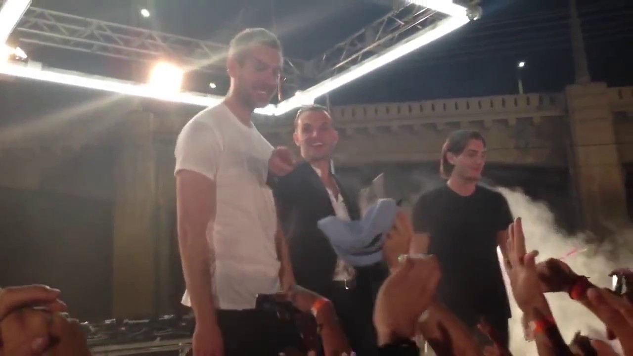 Under Control Video Shoot Calvin Harris Alesso Theo Hutchcraft 1