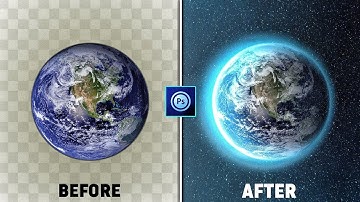 PS Touch Tutorial - Make Planets GLOW in ps touch/android