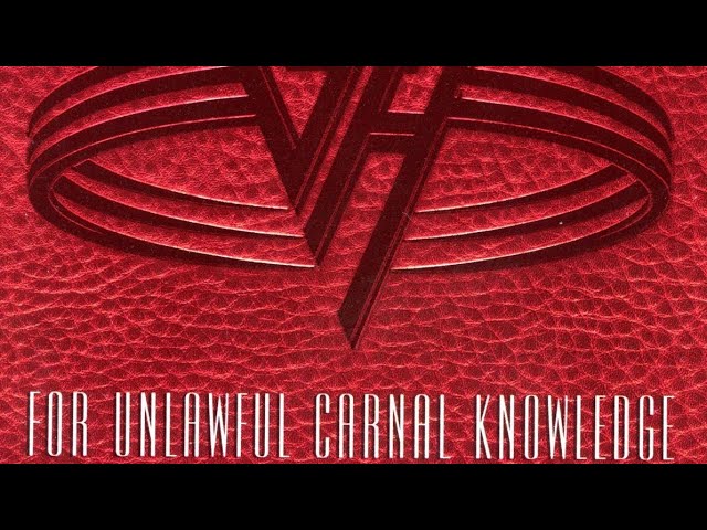 Van Halen - For Unlawful Carnal Knowledge [full album 1991] - YouTube