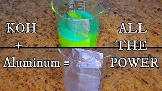 Potassium Hydroxide in Aluminium Air Batteries