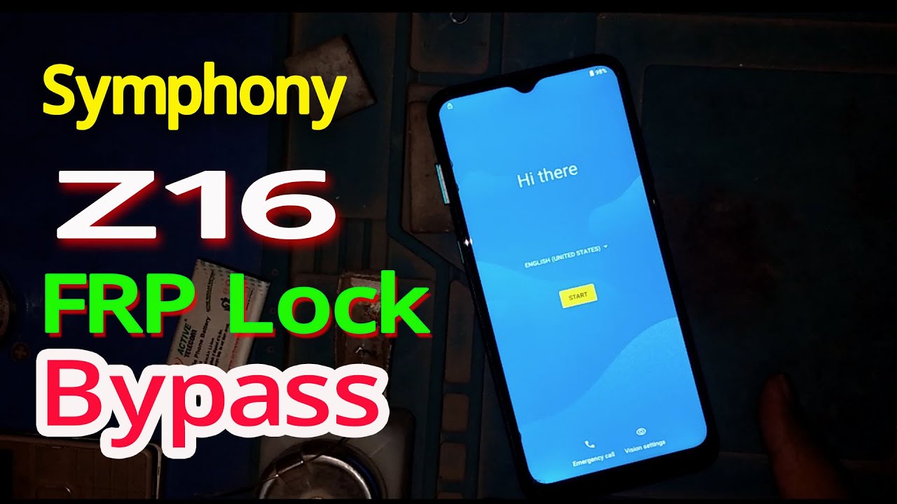 Symphony Z16 Frp Lock Bypass || Bypass FRP Lock Google Account Bypass || How To Bypass Symphony Z16