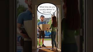 Learn English Receiving A Package Delivery Real Delivery Driver Conversation