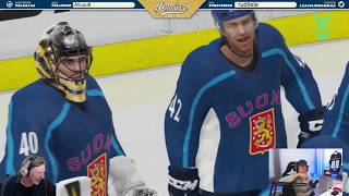 Jaajo Linnonmaa vs. NHL-Pro Joonas Virta | Yli 15 maalin ottelu?! | NHL20