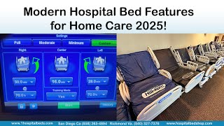Modern Hospital Bed Features for Home Care 2025! #homecarebed #hospitalbed