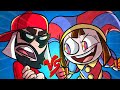 Pomni the amazing digital circus vs mussa  batalha de rap desenho animado