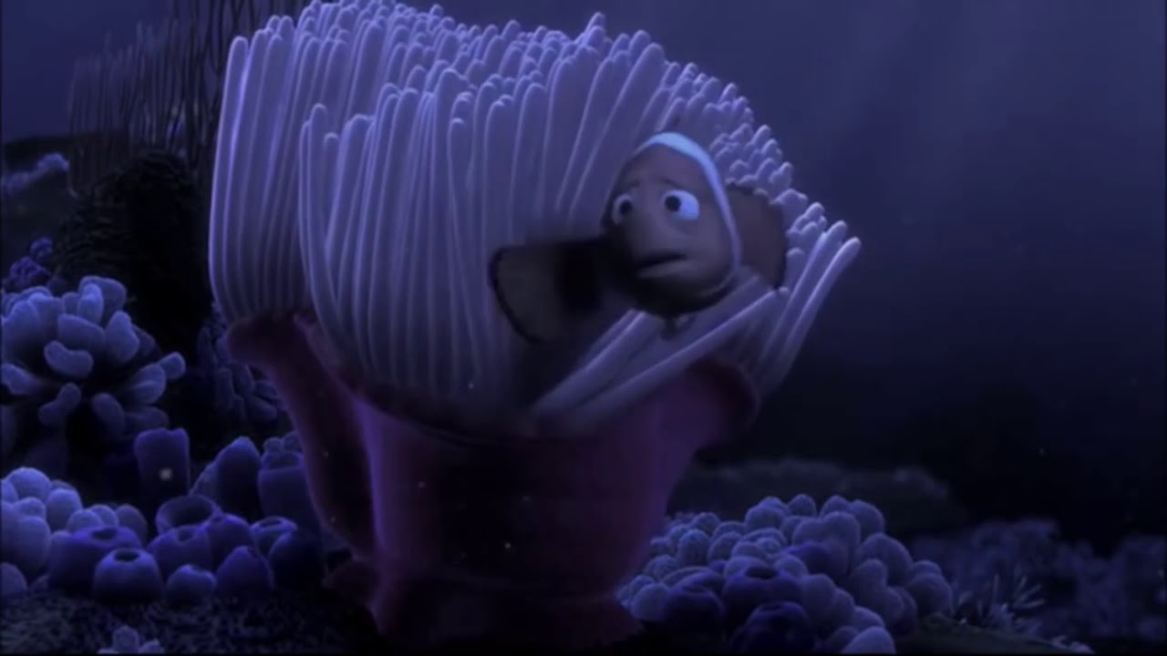 Scene net. Finding Nemo 2003. Рыба удильщик в мультике Немо.