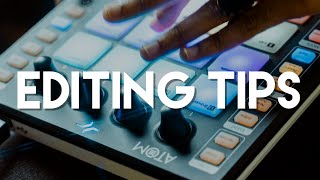 PreSonus ATOM Pad Controller: Editing tips