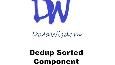 Dedup Sorted Component || AbInitio || How to remove duplicates in AbInitio