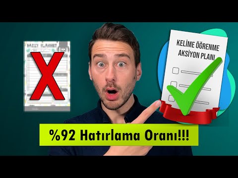 En hızlı İngilizce kelime öğreten çalışma programı