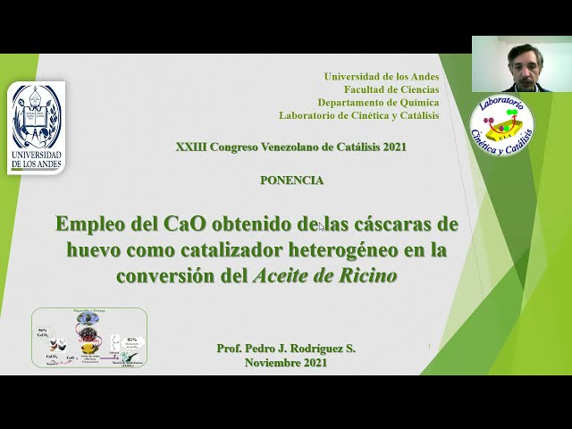 Empleo del CaO obtenido de las cáscaras de huevo como catalizador heterogéneo en la conversión