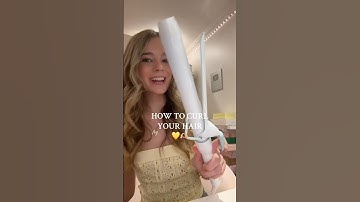 how to curl your hair!! 🫶🏼💛 #tutorial #curl #curler #clampcurler #viralvideo #grwm #howto