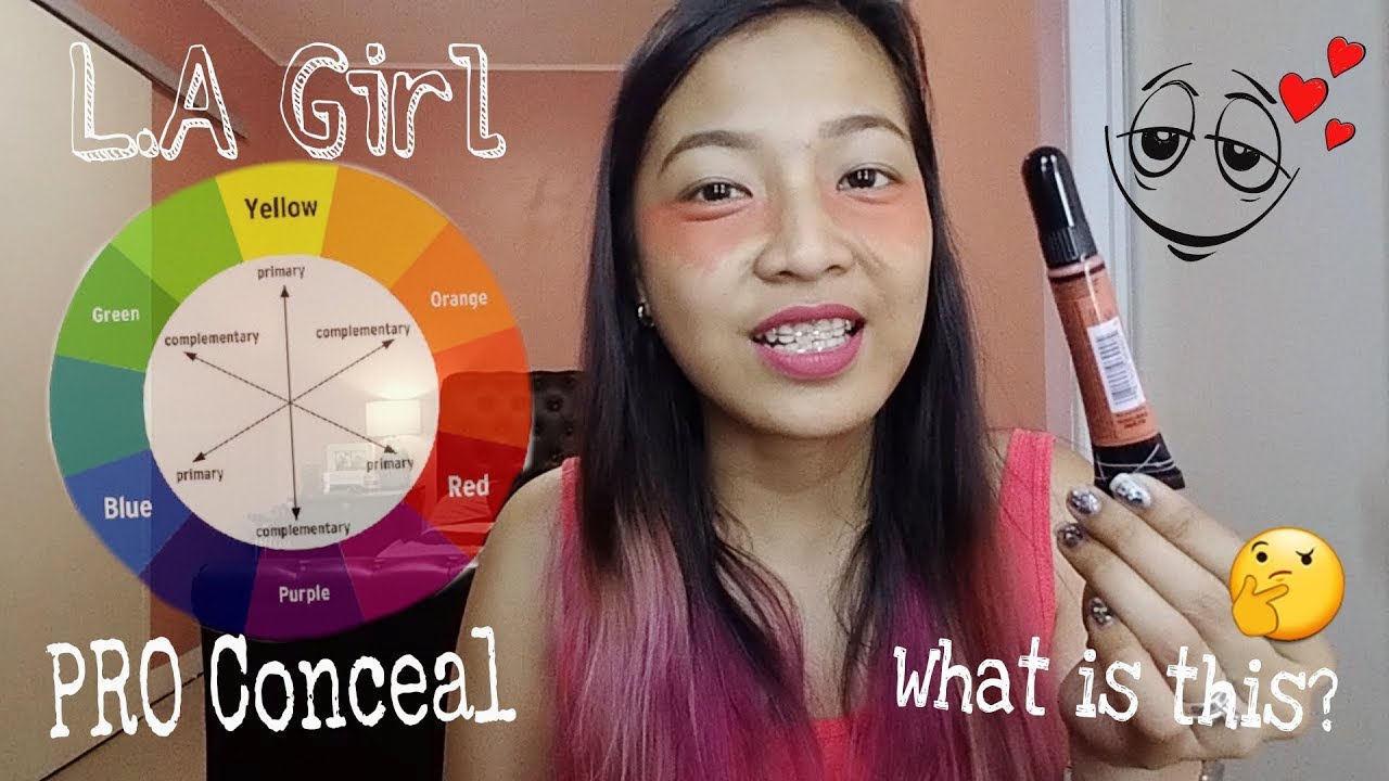 LA Girl PRO conceal HD concealer| Review | Color corrector
