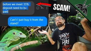 He TRIED to SCAM me - Green Tree Monitor Struggle