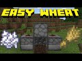 How To Build A Semi-Automatic Wheat Farm In Minecraft, Works on Bedrock And Java 1.16 #shorts