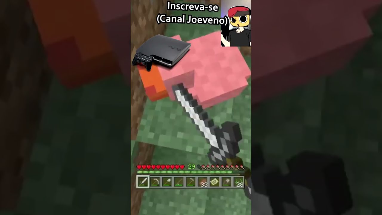 PS1 VS PS2 PS3 PS4 PS5 MINECRAFT Shorts Jogos