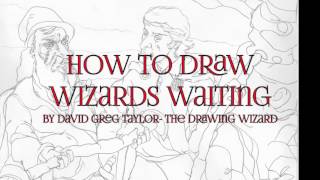 How to Draw Wizards Waiting Time Lapse