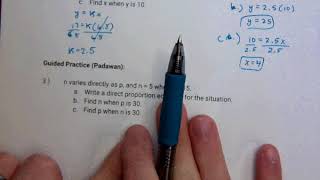 5.3 Solving Direct Proportion Problems