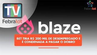 Bet tira R$ 200 mil de desempregado e é condenada a pagar o dobro | #TVFEBRALOT