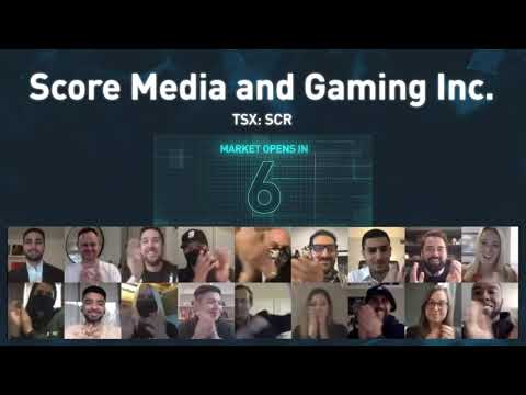 TMX Group welcomes Score Media and Gaming (TSX: SCR) to Toronto Stock Exchange