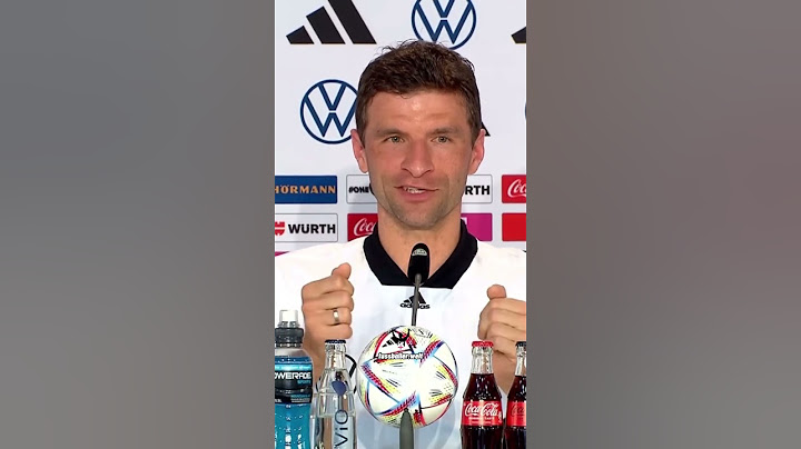 Müller macht sich über eigenen Interview Abbruch lustig 😂