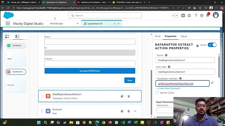 OS43: DATARAPTOR EXTRACT ACTION IN OMNISCRIPTS EXPLAINED || OMNISTUDIO || @SalesforceAIChampions