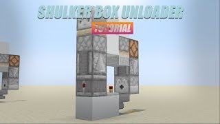 2 Simple Shulker Box Unloading System for Java 1.13