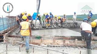 Cor Deck Slab dengan Mesin Truss Scread